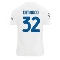 Fotbalové Dres Inter Milan Federico Dimarco #32 Venkovní 2023-24 Krátký Rukáv